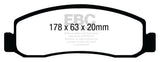 EBC Truck/SUV Extra Duty Brake Pads (ED91892)