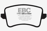 EBC Ultimax OEM Replacement Brake Pads (UD1386)