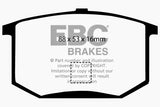 EBC Yellowstuff Street And Track Brake Pads (DP4298R)