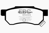 EBC Ultimax OEM Replacement Brake Pads (UD374)