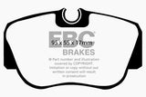 EBC Ultimax OEM Replacement Brake Pads (UD487)