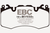 EBC 6000 Series Greenstuff Truck/SUV Brakes Disc Pads (DP62064)