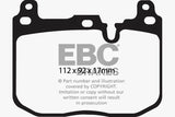 EBC Ultimax OEM Replacement Brake Pads (UD1609)