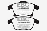 EBC Ultimax OEM Replacement Brake Pads (UD1653)