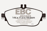 EBC Yellowstuff Street And Track Brake Pads (DP42165R)