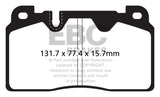 EBC Yellowstuff Street And Track Brake Pads (DP42168R)