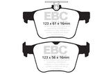 EBC Bluestuff NDX Full Race Brake Pads (DP52173NDX)