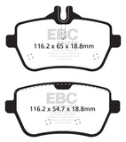 EBC Yellowstuff Street And Track Brake Pads (DP42180R)