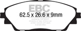 EBC 6000 Series Greenstuff Truck/SUV Brakes Disc Pads (DP62185)