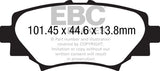 EBC Yellowstuff Street And Track Brake Pads (DP42186R)