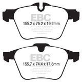 EBC Yellowstuff Street And Track Brake Pads (DP42189R)