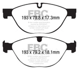 EBC Yellowstuff Street And Track Brake Pads (DP42191R)