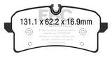 EBC Yellowstuff Street And Track Brake Pads (DP42204R)