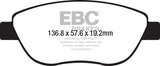 EBC Ultimax OEM Replacement Brake Pads (UD1778)