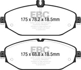 EBC Yellowstuff Street And Track Brake Pads (DP42214R)