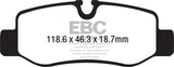 EBC Ultimax OEM Replacement Brake Pads (UD1893)