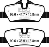 EBC Ultimax OEM Replacement Brake Pads (UD1800)