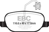 EBC Yellowstuff Street And Track Brake Pads (DP42236R)