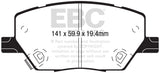 EBC 6000 Series Greenstuff Truck/SUV Brakes Disc Pads (DP62239)