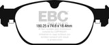 EBC Ultimax OEM Replacement Brake Pads (UD1865)