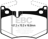 EBC Yellowstuff Street And Track Brake Pads (DP42261R)