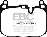 EBC Ultimax OEM Replacement Brake Pads (UD1875)