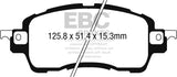 EBC Yellowstuff Street And Track Brake Pads (DP42275R)