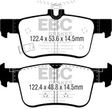 EBC Yellowstuff Street And Track Brake Pads (DP42301R)