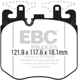 EBC Yellowstuff Street And Track Brake Pads (DP42304R)