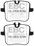 EBC Bluestuff NDX Full Race Brake Pads (DP52320NDX)