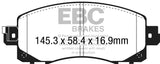 EBC Yellowstuff Street And Track Brake Pads (DP42330R)