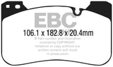 EBC Yellowstuff Street And Track Brake Pads (DP42331R)