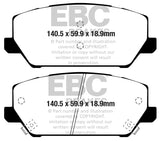 EBC Yellowstuff Street And Track Brake Pads (DP42343R)