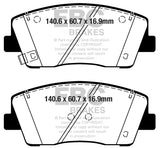 EBC Ultimax OEM Replacement Brake Pads (UD2117)