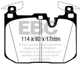 EBC Yellowstuff Street And Track Brake Pads (DP42360R)