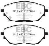 EBC Ultimax OEM Replacement Brake Pads (UD2065)