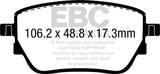 EBC Ultimax OEM Replacement Brake Pads (UD1904)