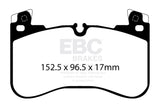 EBC 6000 Series Greenstuff Truck/SUV Brakes Disc Pads (DP62401)