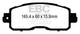 EBC Ultimax OEM Replacement Brake Pads (UD1650)