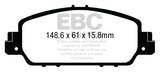 EBC Yellowstuff Street And Track Brake Pads (DP43014R)