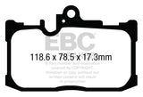 EBC Ultimax OEM Replacement Brake Pads (UD1686)