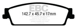 EBC Ultimax OEM Replacement Brake Pads (UD1707)