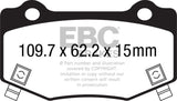 EBC Yellowstuff Street And Track Brake Pads (DP43023R)