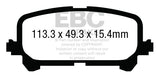 EBC 6000 Series Greenstuff Truck/SUV Brakes Disc Pads (DP63025)