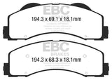 EBC Ultimax OEM Replacement Brake Pads (UD1770)