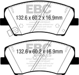 EBC Ultimax OEM Replacement Brake Pads (UD1912)