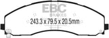 EBC Ultimax OEM Replacement Brake Pads (UD2018)