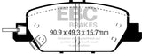 EBC Ultimax OEM Replacement Brake Pads (UD2037)