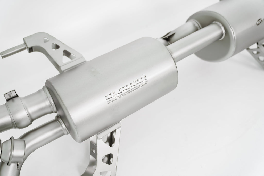 VF Engineering - Titanium Valved Catback Exhaust System - 2009 - 2015 Audi R8 V8 (VFE.AUD.R88.TIV)
