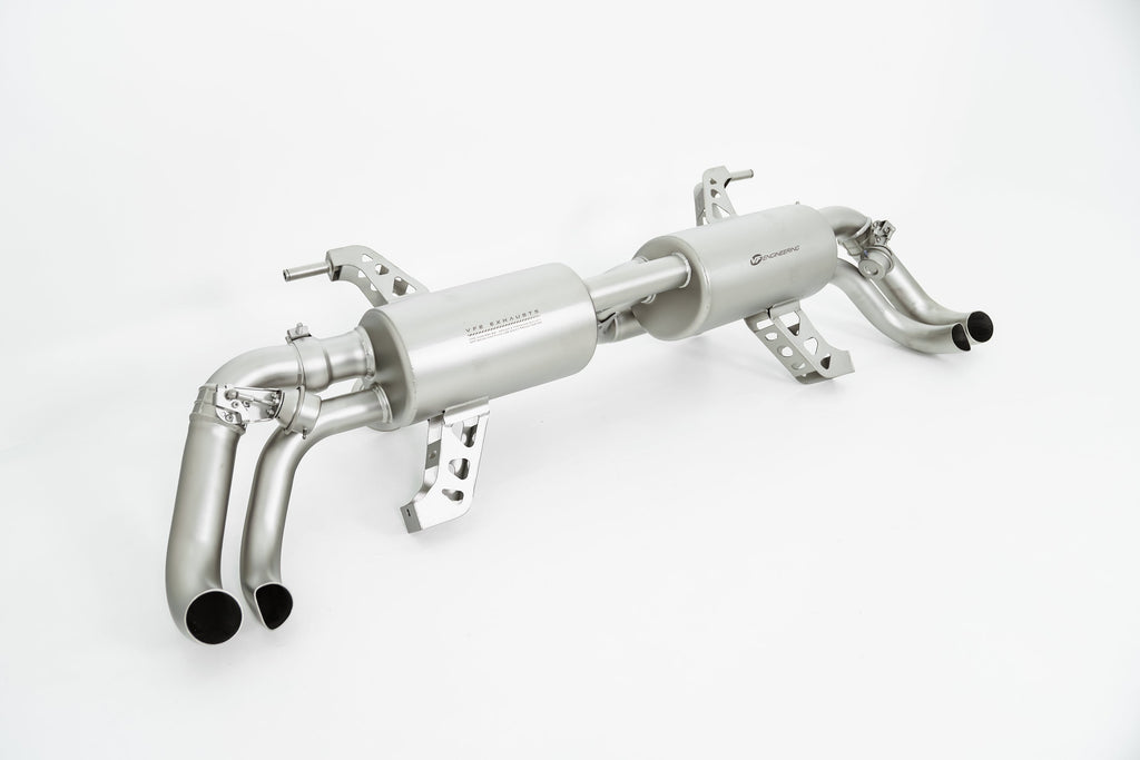 VF Engineering - Titanium Valved Catback Exhaust System - 2009 - 2015 Audi R8 V8 (VFE.AUD.R88.TIV)